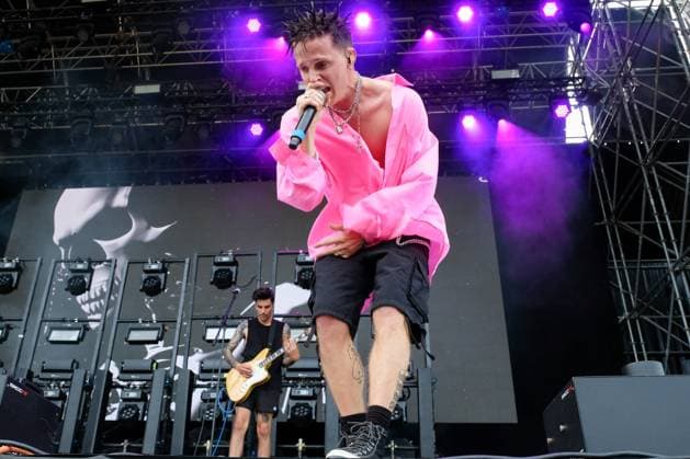 Music Concert - Call Me Karizma - The Francis Tour Europe 2023 Call Me Karizma, stage name of Morgan Parriott during his live performs at AMA Music Festival on August 26, 2023 in Romano d™Ezzelino, Vicenza, Italy. Romano d Ezzelino AMA Music Festival Italy Copyright: xRobertoxTommasinix xLiveMediax LPM_1029863