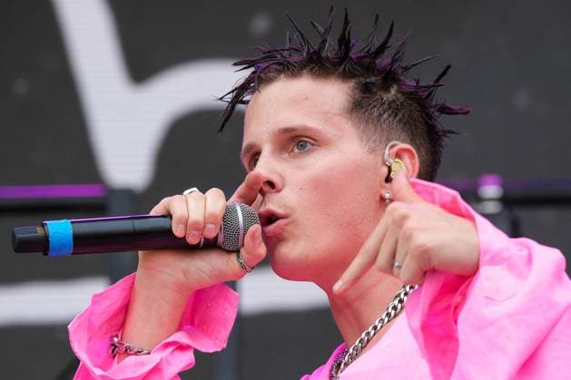 Music Concert - Call Me Karizma - The Francis Tour Europe 2023 Call Me Karizma, stage name of Morgan Parriott during his live performs at AMA Music Festival on August 26, 2023 in Romano dÃ¢& x80;& x99;Ezzelino, Vicenza, Italy. Romano d Ezzelino Italy  Copyright: xIPA ABACAx BRIPA20230827_187 IPA ABACAx BRIPA20230827_187