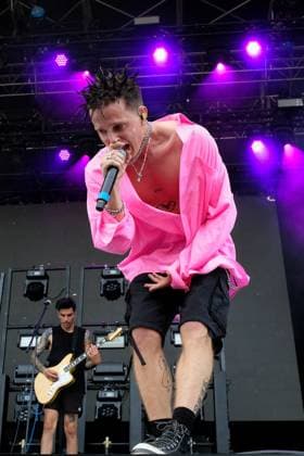 Music Concert - Call Me Karizma - The Francis Tour Europe 2023 Call Me Karizma, stage name of Morgan Parriott during his live performs at AMA Music Festival on August 26, 2023 in Romano dÃ¢& x80;& x99;Ezzelino, Vicenza, Italy. Romano d Ezzelino Italy  Copyright: xIPA ABACAx BRIPA20230827_193 IPA ABACAx BRIPA20230827_193
