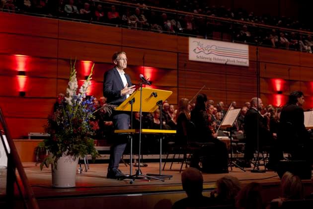 Minister President Daniel Günther Final Concert Handels Messiah , K189, Schleswig Holstein Music Festival, 27 08 23 Lübeck Schleswig Holstein Germany Copyright: xAgentur54Gradx xFelixxKoenigx