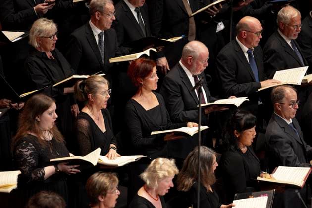 Final concert Handels Messiah , K189, Schleswig Holstein Music Festival, 27 08 23 Lübeck Schleswig Holstein Germany Copyright: xAgentur54Gradx xFelixxKoenigx