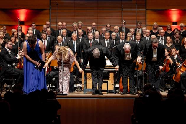 Final concert Handels Messiah , K189, Schleswig Holstein Music Festival, 27 08 23 Lübeck Schleswig Holstein Germany Copyright: xAgentur54Gradx xFelixxKoenigx