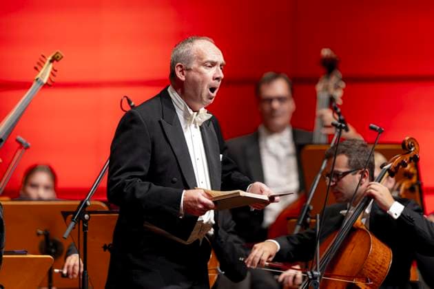James Gilchrist Tenor Final Concert Handels Messiah , K189, Schleswig Holstein Music Festival, 27 08 23 Lübeck Schleswig Holstein Germany Copyright: xAgentur54Gradx xFelixxKoenigx
