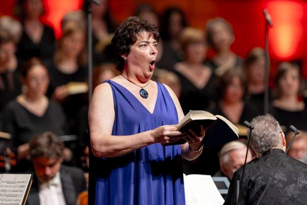 Hilary Summers Alto Final Concert Handels Messiah , K189, Schleswig Holstein Musik Festival, 27 08 23 Lübeck Schleswig Holstein Germany Copyright: xAgentur54Gradx xFelixxKoenigx