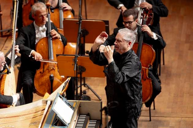 Conductor Richard Egarr Final concert Handels Messiah , K189, Schleswig Holstein Music Festival, 27 08 23 Lübeck Schleswig Holstein Germany Copyright: xAgentur54Gradx xFelixxKoenigx