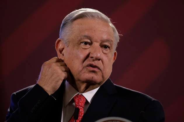 The president of Mexico, Andres Manuel Lopez Obrador in conference with reporters August 28, 2023, Mexico City, Mexico: Mexican President Andres Manuel Lopez Obrador at the press conference before reporters at the National Palace in Mexico City. on August 28, 2023 in Mexico City, Mexico, Credit:Luis Barron Eyepix Group Avalon Mexico, Mexico City, Mexico City  Copyright: xLuisxBarronx xEyepixxGroupx xAvalonx 0800765191