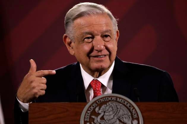 The president of Mexico, Andres Manuel Lopez Obrador in conference with reporters August 28, 2023, Mexico City, Mexico: Mexican President Andres Manuel Lopez Obrador at the press conference before reporters at the National Palace in Mexico City. on August 28, 2023 in Mexico City, Mexico, Credit:Luis Barron Eyepix Group Avalon Mexico, Mexico City, Mexico City  Copyright: xLuisxBarronx xEyepixxGroupx xAvalonx 0800765314