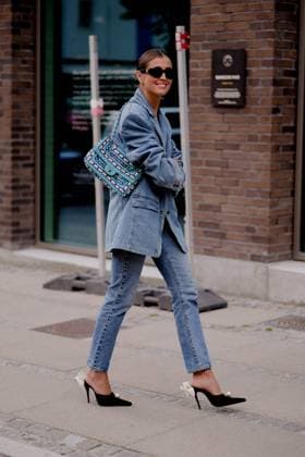 Copenhagen Fashion Week - SS24 - DAY 1 Street style, Darja Barannik arriving at Lovechild 1979 Spring-Summer 2024 show, during Copenhagen Fashion Week, Denmark, on August 8th, 2023. Photo by Marie-Paola Bertrand-Hillion ABACAPRESS.COM Copenhagen Denmark  Copyright: xBertrand-HillionxMarie-Paola ABACAx 865532_027 Bertrand-HillionxMarie-Paola ABACAx 865532_027