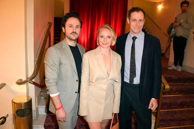 Dimitrij Schaad, Anna Maria Mühe and Marc Hosemann at the premiere of the feature film Sophia, Death and I at the Delphi Filmpalast am Zoo Berlin, 29 08 2023 Foto:xF.xKernx xFuturexImagex ich_3830