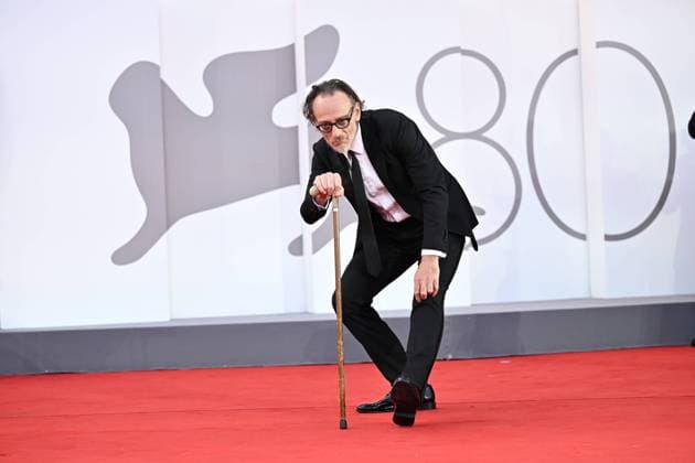 Bilder des Jahres 2023, Entertainment 08 August Entertainment Themen der Woche KW35 Entertainment Bilder des Tages Opening Red Carpet - The 80th Venice International Film Festival, Venice, Italy 30 Aug 2023 Massimiliano Rossi during the opening Red Carpet - The 80th Venice International Film Festival, Venice, Italy 30 Aug 2023, Credit:Maria Laura Antonelli Avalon Italy, Venice  Copyright: xMariaxLauraxAntonellix xAvalonx 0801456654