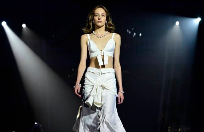 The final of the Schwarzkopf Elite Model Look 2023, world modeling competition, was held on August 30, 2023, in Prague, Czech Republic. (CTKxPhoto RomanxVondrous) CTKPhotoP2023083100670  CTKPhotoP2023083100670
