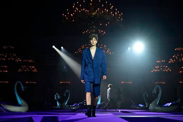 The final of the Schwarzkopf Elite Model Look 2023, world modeling competition, was held on August 30, 2023, in Prague, Czech Republic. (CTKxPhoto RomanxVondrous) CTKPhotoP2023083100673  CTKPhotoP2023083100673