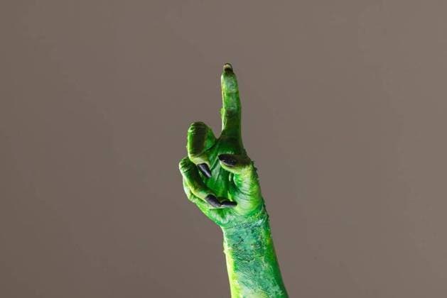 Green monster hand with black nails pointing with finger on grey background Green monster hand with black nails pointing with finger on grey background. Halloween, tradition and celebration concept., model released, , property released, Cape Town, South Africa, 13.07.2023, 4159785.jpg, people,green,monster,hand,black,nail,pointing finger,grey background,halloween,tradition,celebration,concept,horror,holiday,background,scary,design,decoration,symbol,spooky,illustration,white,evil,nature,isolated,christmas,color,traditional,happy,party,red,abstract,pointing,finger,grey Young Adult,Woman,Female,White