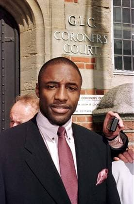 PHOTO NEWS SERVICE, OLD BAILEY PIC SH PHOTO NEWS SERVICE, OLD BAILEY PIC SHOWS JOHN FASHANU (CENTRE) OUTSIDE POPLAR CORONERS COURT TODAY (09-09-98) AFTER ATTENDING THE INQUIRY INTO HIS BROTHER JUSTIN S DEATH, A VERDICT OF SUICIDE WAS RECORDED. PIC BY JACK HILL, Credit:Avalon Great Britain  Copyright: xAvalonx 0501972493