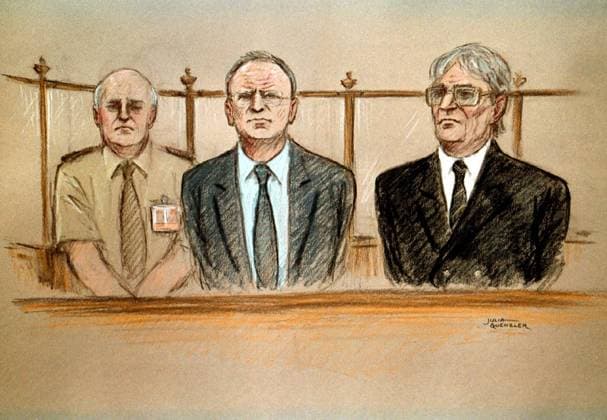JULIA QUENZLER-BBC PAGER: 01893 237 53 JULIA QUENZLER-BBC PAGER: 01893 237 539 SUPPLIED BY: PHOTO NEWS SERVICE LTD-OLD BAILEY PIC SHOWS: LORD JEFFREY ARCHER AND FRANCIS EDARD AT THE OLD BAILEY TODAY 12 12 00. WHERE THEY PLEADED NOT GUILTY TO CHARGES OF PERJURY. THEIR TRIAL DATE WAS SET FOR THE 14TH MAY 2001-SEE STORY ILLUSTRATION: JULIA QUENZLER, Credit:JULIA QUENZLER Avalon Great Britain  Copyright: xJULIAxQUENZLERx xAvalonx 0502001941