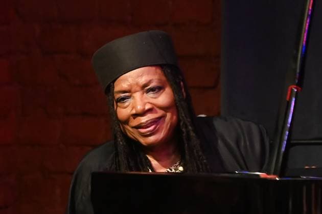 An American jazz pianist, organist, vocalist, composer, and arranger Amina Claudine Myers performs during the concert Legends of Improvisation in Parnik club within the Ostrava Days Music of Today Festival in Ostrava, Czech Republic, August 31, 2023. (CTKxPhoto JaroslavxOzana) CTKPhotoP2023090100079  CTKPhotoP2023090100079