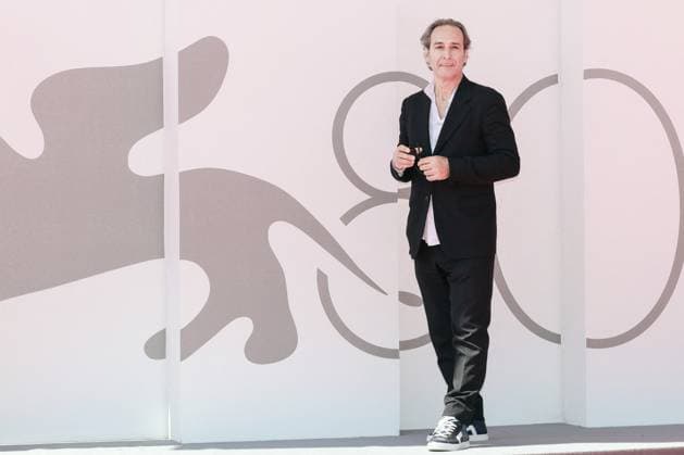 Venice - Premio Cartier Glory To The Filmaker Award Ceremony Alexandre Desplat arrives to Palazzo del Cinema to attending award ceremony of Premio Cartier Glory to the Filmaker 2023 at the 80th Venice International Film Festival on September 01, 2023 in Venice, Italy. Photo by Marco Piovanotto ABACAPRESS:COM Venice Italy  Copyright: xPiovanottoxMarco ABACAx 865934_011 PiovanottoxMarco ABACAx 865934_011