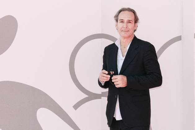 Venice - Premio Cartier Glory To The Filmaker Award Ceremony Alexandre Desplat arrives to Palazzo del Cinema to attending award ceremony of Premio Cartier Glory to the Filmaker 2023 at the 80th Venice International Film Festival on September 01, 2023 in Venice, Italy. Photo by Marco Piovanotto ABACAPRESS:COM Venice Italy  Copyright: xPiovanottoxMarco ABACAx 865934_012 PiovanottoxMarco ABACAx 865934_012