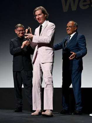 Venice, 80th Venice Film Festival 2023. Day 3 - Cartier Glory to the Filmmaker Award 2023. In the photo Wes Anderson  Copyright: xSimonexComix xipa-agency.netx xPoolxPhotoxEventsx02x IPA_IPA39990985