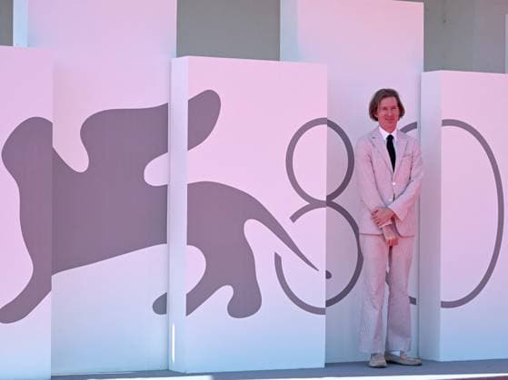 Venice, 80th Venice Film Festival 2023. Day 3 - Cartier Glory to the Filmaker Award 2023 Venice, 80th Venice Film Festival 2023. Day 3 - Cartier Glory to the Filmaker Award 2023. In the photo Wes Anderson Venice -  Copyright: xIPA ABACAx BRIPA20230901_718 IPA ABACAx BRIPA20230901_718