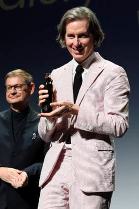 Wes Anderson receives the Premio Cartier Glory to the Filmmaker 2023 at the Biennale di Venezia 2023 80 Venice International Film Festival at the Palazzo del Cinema Venice, 01 09 2023. Foto:xDaziramx xFuturexImagex anderson_3953
