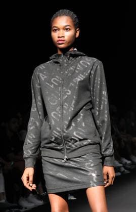 September 2, 2023, Tokyo, Japan - A model displays a creation of 1PIU1UGUALE3 GOLF 2024 Spring Summer collection designed by Tomohiro Ozawa in Tokyo on Saturday, September 2, 2023 as a part of the Fashion Week Tokyo. (photo by Yoshio Tsunoda AFLO)  , aflo_227978596.jpg,