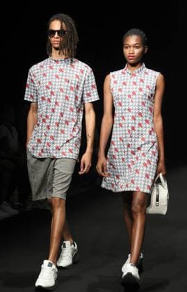 September 2, 2023, Tokyo, Japan - Models creations of 1PIU1UGUALE3 GOLF 2024 Spring Summer collection designed by Tomohiro Ozawa in Tokyo on Saturday, September 2, 2023 as a part of the Fashion Week Tokyo. (photo by Yoshio Tsunoda AFLO)  , aflo_227978608.jpg,