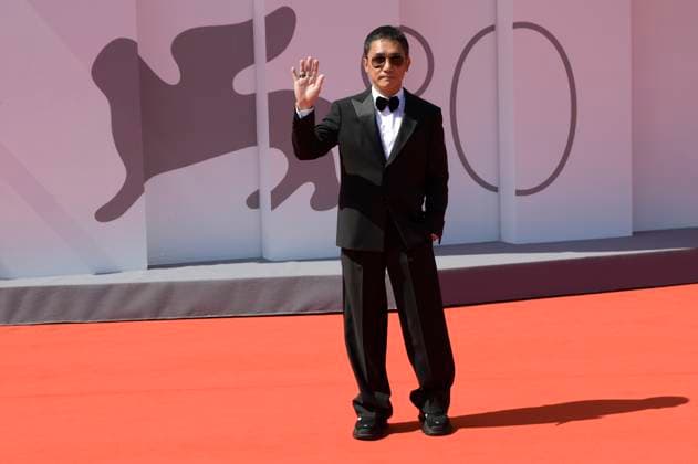 Tony Leung Chiu wai at the premiere of the documentary La parte del Leone una storia della Mostra The Lion s Share a History of the Mostra and the awarding of the Golden Lion for Lifetime Achievement to Tony Leung Chiu wai at the Biennale di Venezia 2023 80 Venice International Film Festival at Palazzo del Cinema Venice, 02 09 2023. Foto:xA.xM.xTinghinox xFuturexImagex leone_3910