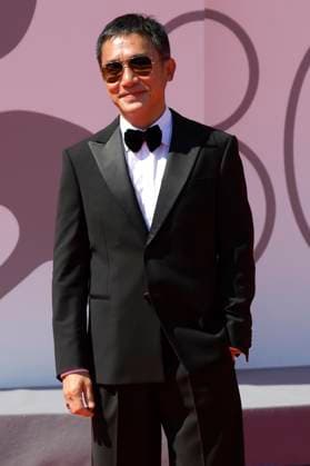 Tony Leung Chiu wai at the premiere of the documentary La parte del Leone una storia della Mostra The Lion s Share a History of the Mostra and the awarding of the Golden Lion for Lifetime Achievement to Tony Leung Chiu wai at the Biennale di Venezia 2023 80 Venice International Film Festival at Palazzo del Cinema Venice, 02 09 2023. Foto:xA.xM.xTinghinox xFuturexImagex leone_3913
