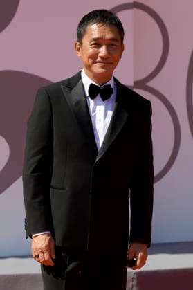 Tony Leung Chiu wai at the premiere of the documentary La parte del Leone una storia della Mostra The Lion s Share a History of the Mostra and the awarding of the Golden Lion for Lifetime Achievement to Tony Leung Chiu wai at the Biennale di Venezia 2023 80 Venice International Film Festival at Palazzo del Cinema Venice, 02 09 2023. Foto:xA.xM.xTinghinox xFuturexImagex leone_3919