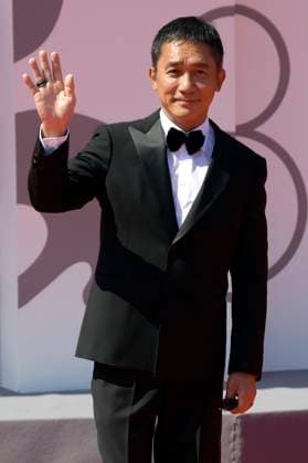 Tony Leung Chiu wai at the premiere of the documentary La parte del Leone una storia della Mostra The Lion s Share a History of the Mostra and the awarding of the Golden Lion for Lifetime Achievement to Tony Leung Chiu wai at the Biennale di Venezia 2023 80 Venice International Film Festival at Palazzo del Cinema Venice, 02 09 2023. Foto:xA.xM.xTinghinox xFuturexImagex leone_3920