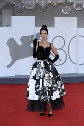 80th Venice Film Festival 2023, Red carpet Kineo Award . Pictured: Kristy Sparow  Copyright: xAlbertoxTerenghix xipa-agency.nex xPoolxPhotoxEventsx02x IPA_IPA40021045