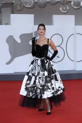 80th Venice Film Festival 2023, Red carpet Kineo Award . Pictured: Kristy Sparow  Copyright: xAlbertoxTerenghix xipa-agency.nex xPoolxPhotoxEventsx02x IPA_IPA40021050