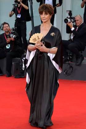 Laura Morante at the presentation of the Kineo Award 2023 at the Biennale di Venezia 2023 80 Venice International Film Festival at Palazzo del Cinema Venice, 02 09 2023. Foto:xA.xM.xTinghinox xFuturexImagex kineo_3933