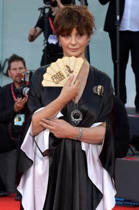 Laura Morante at the presentation of the Kineo Award 2023 at the Biennale di Venezia 2023 80 Venice International Film Festival at Palazzo del Cinema Venice, 02 09 2023. Foto:xA.xM.xTinghinox xFuturexImagex kineo_3936