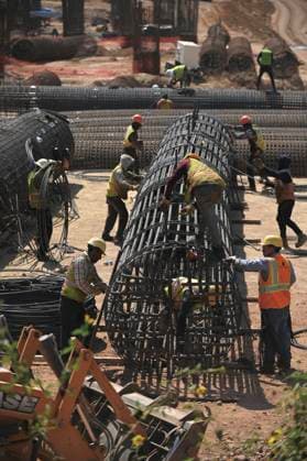 September 1, 2023, Tijuana, Baja California, Mexico: The construction of the Tijuana Otay II US-Mexico Port of Entry checkpoint, which is being executed by engineers from the Mexican Ministry of National Defense, has progressed extensively as they expect it to be completed by December of this year, even before the United States, which now is estimated that said US side of the port of entry could open in 2026 and not at the end of 2024. Tijuana Mexico - ZUMAm180 20230901_zip_m180_017 Copyright: xCarlosxA.xMorenox