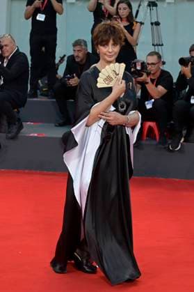 September 2, 2023, Venice Lido, Italy: Laura Morante attends the red carpet of Premio Kineo at 80 Venice Film Festival at Palazzo del Cinema. Venice Lido Italy - ZUMAs197 20230902_aaa_s197_288 Copyright: xMarioxCartellix