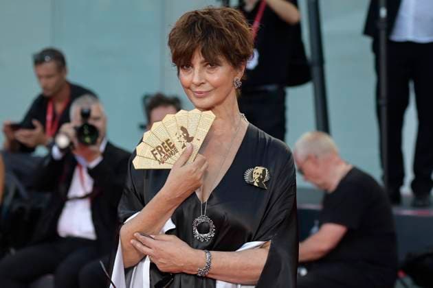 September 2, 2023, Venice Lido, Italy: Laura Morante attends the red carpet of Premio Kineo at 80 Venice Film Festival at Palazzo del Cinema. Venice Lido Italy - ZUMAs197 20230902_aaa_s197_302 Copyright: xMarioxCartellix