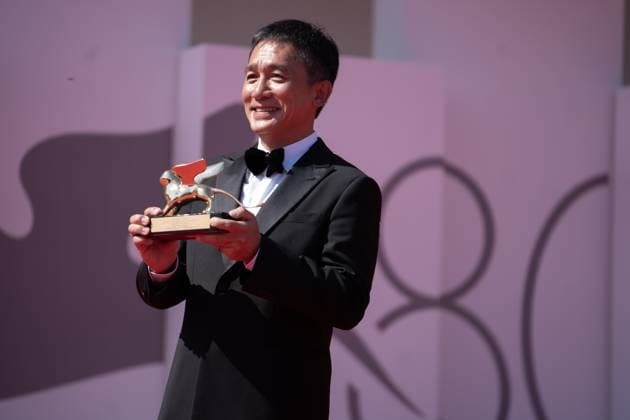 Golden Lion For Lifetime Achievement Ceremony - The 80th Venice International Film Festival Tony Leung Chiu-wai attends a red carpet for the Golden Lion For Lifetime Achievement Award & The Lion s Share: A History Of The Mostra at the 80th Venice International Film Festival on September 02, 2023 in Venice, Italy Venice Italy  Copyright: xLucaxCarlinox originalFilename: carlino-notitle230902_np4y9.jpg