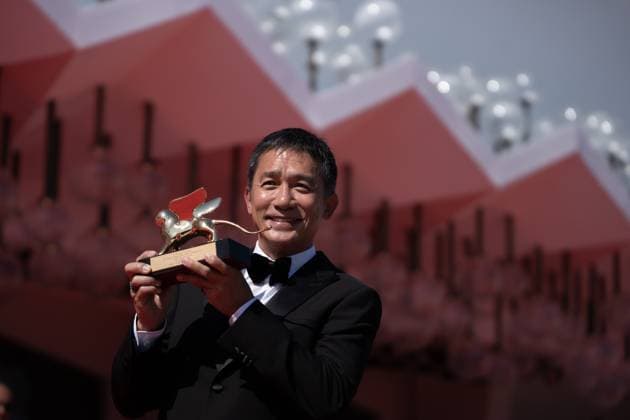Golden Lion For Lifetime Achievement Ceremony - The 80th Venice International Film Festival Tony Leung Chiu-wai attends a red carpet for the Golden Lion For Lifetime Achievement Award & The Lion s Share: A History Of The Mostra at the 80th Venice International Film Festival on September 02, 2023 in Venice, Italy Venice Italy  Copyright: xLucaxCarlinox originalFilename: carlino-notitle230902_nphi5.jpg