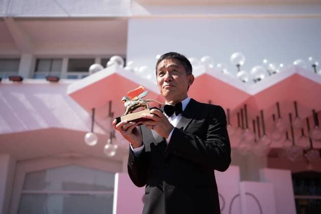 Bilder des Jahres 2023, Entertainment 09 September Entertainment Themen der Woche KW35 Golden Lion For Lifetime Achievement Ceremony - The 80th Venice International Film Festival Tony Leung Chiu-wai attends a red carpet for the Golden Lion For Lifetime Achievement Award & The Lion s Share: A History Of The Mostra at the 80th Venice International Film Festival on September 02, 2023 in Venice, Italy Venice Italy  Copyright: xLucaxCarlinox originalFilename: carlino-notitle230902_npi8E.jpg