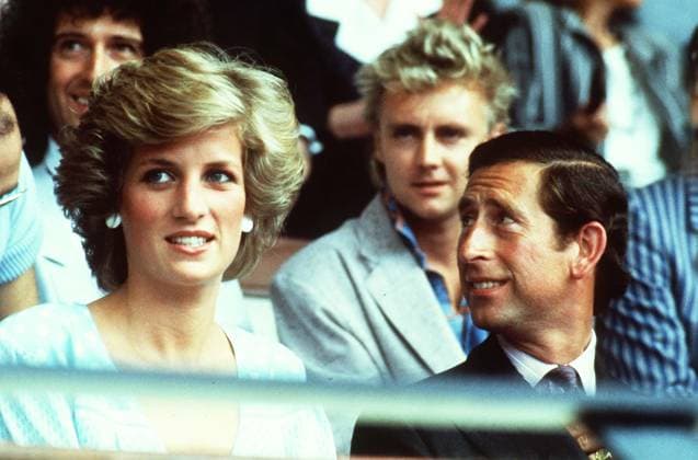 HRH PRINCE AND PRINCESS OF WALES Attending the Live Aid for Africa concert at Wembley Stadium COMPULSORY CREDIT: UPPA Photoshot Photo CFK 194703 13.07.1985 HRH PRINCE AND PRINCESS OF WALES Attending the Live Aid for Africa concert at Wembley Stadium COMPULSORY CREDIT: UPPA Photoshot Photo CFK 194703 13.07.1985, Credit:Photoshot Avalon United Kingdom  Copyright: xPhotoshotx xAvalonx 0502725128