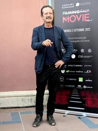 Venice, 80th Venice Film Festival 2023. Day 5 - Photocall Filming Italy Movie. In the photo Rocco Papaleo  Copyright: xManuelexMangiarottix xipa-agencyx xPoolxPhotoxEventsx02x IPA_IPA40035845