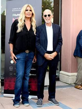 Venice - Filming Italy Movie Photocall Gabriele Salvatores with Tiziana Rocca at Filming Italy Movie photocall during 80th Venice Film Festival on September 3, 2023 in Venice, Italy. Photo by Manuele Mangiarotti IPA ABACAPRESS.COM Venice Italy  Copyright: xMangiarottixManuele IPA ABACAx 866148_017 MangiarottixManuele IPA ABACAx 866148_017