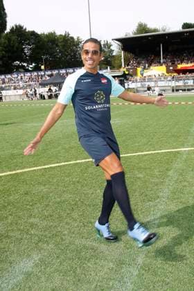 Jorge Gonzalez at the charity football match Kicken mit Herz for the benefit of the childrens cardiac ward of the University Hospital Eppendorf on 3 09 2023 in Hamburg Kicken mit Herz charity football event in Hamburg