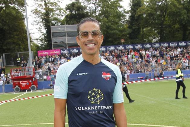 Jorge Gonzalez at the charity football match Kicken mit Herz for the benefit of the childrens cardiac ward of the University Hospital Eppendorf on 3 09 2023 in Hamburg Kicken mit Herz charity football event in Hamburg