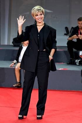 Venice, 80th Venice Film Festival 2023 - Evening 5 - red carpet Filming Italy. In the photo Micaela Ramazzotti  Copyright: xManuelexMangiarottix xipa-agencyx xPoolxPhotoxEventsx02x IPA_IPA40044867