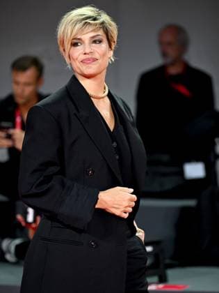 Venice, 80th Venice Film Festival 2023 - Evening 5 - red carpet Filming Italy. In the photo Micaela Ramazzotti  Copyright: xManuelexMangiarottix xipa-agencyx xPoolxPhotoxEventsx02x IPA_IPA40044875
