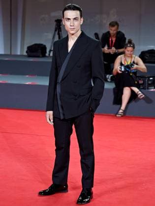 Venice, 80th Venice Film Festival 2023 - Evening 5 - red carpet Filming Italy. In the photo Matteo Paolillo  Copyright: xManuelexMangiarottix xipa-agencyx xPoolxPhotoxEventsx02x IPA_IPA40044944