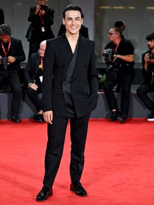 Venice, 80th Venice Film Festival 2023 - Evening 5 - red carpet Filming Italy. In the photo Matteo Paolillo  Copyright: xManuelexMangiarottix xipa-agencyx xPoolxPhotoxEventsx02x IPA_IPA40044963